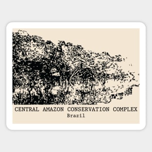 Central Amazon Conservation Complex - Brazil Magnet